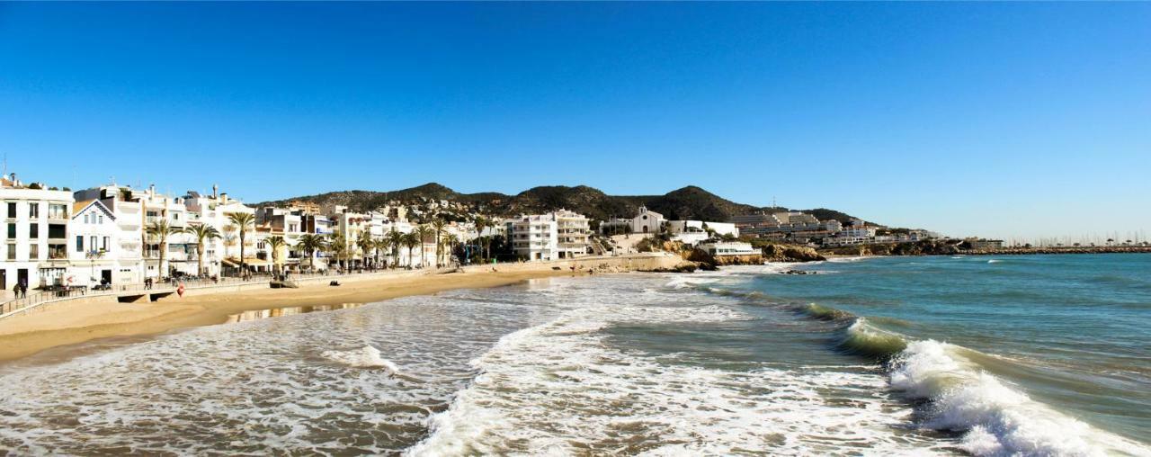 Sitges Atico 2 Min A Playa San Sebastian Daire Dış mekan fotoğraf
